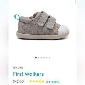 Ten little first walkers gray size 3